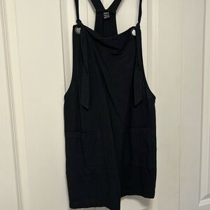 SHEIN black overalls